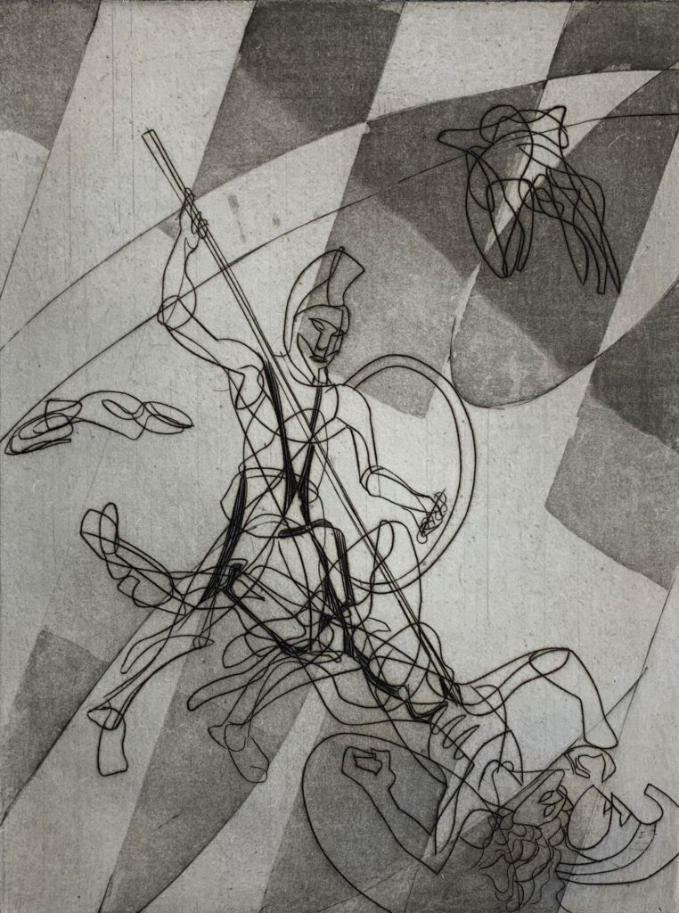 Death of Hektor, from the Hektor Portfolio
