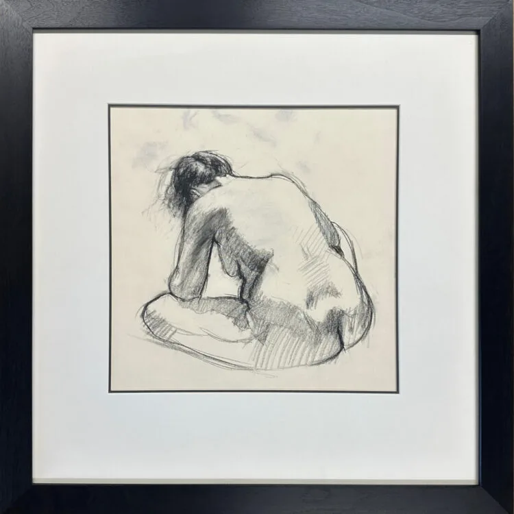 Heavy Woman, Back View