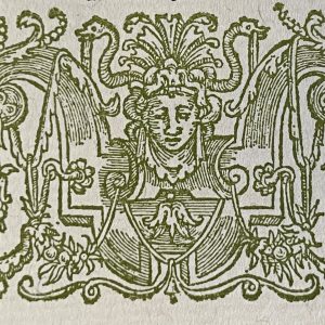 Cul de Lampe Plate No. 7