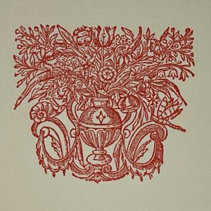 Cul de Lampe Plate No. 18