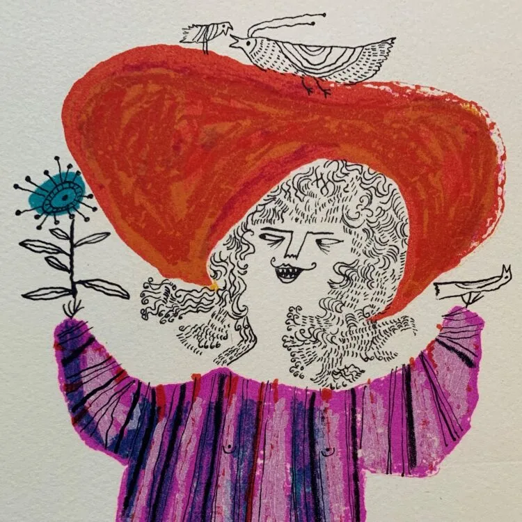Purple Lady