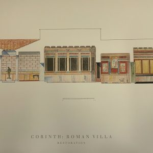 Sectional Restoration of the Villa
