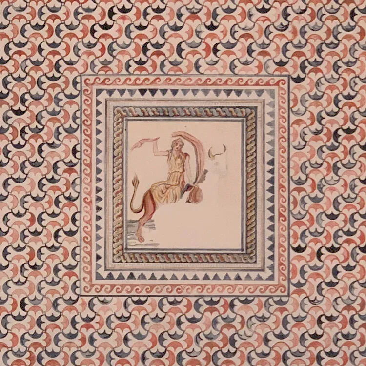Floor of Dining Room