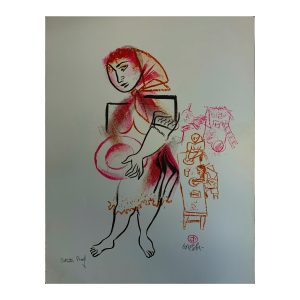 Shtetl Portfolio Plate 03 Untitled (Cleaning Dishes)