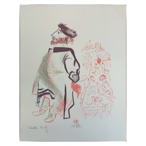 Shtetl Portfolio Plate 14 Untitled (Groise Macher)