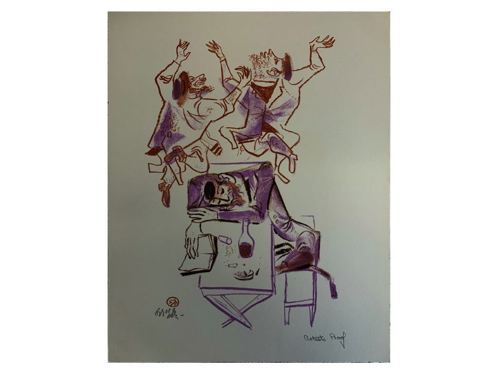 Shtetl Portfolio Plate 17 Untitled (Into the Early Hours)