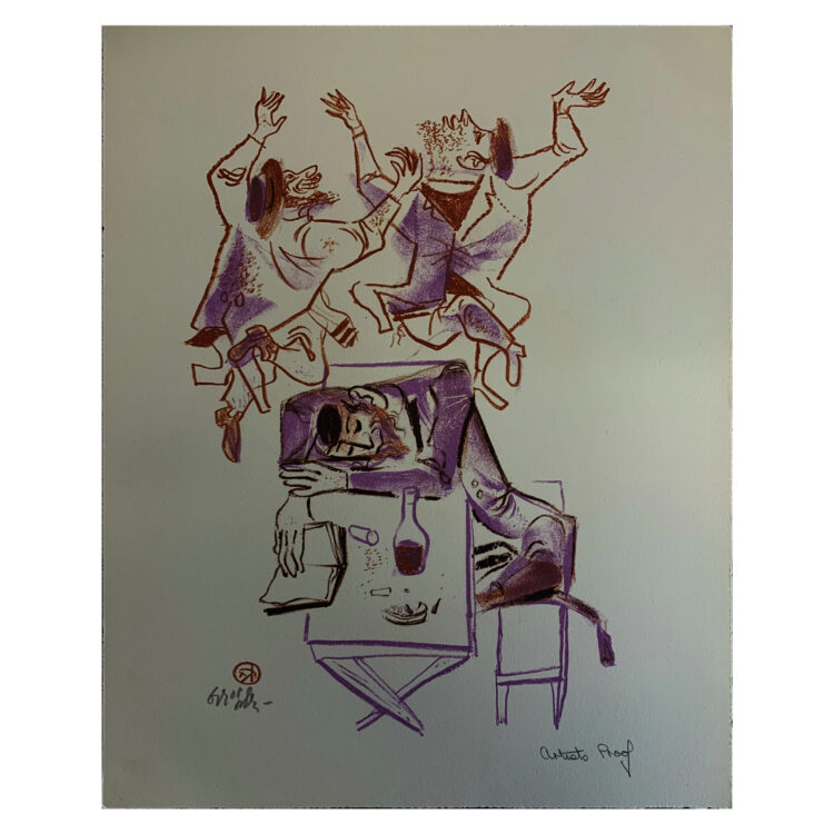 Shtetl Portfolio Plate 17 Untitled (Into the Early Hours)
