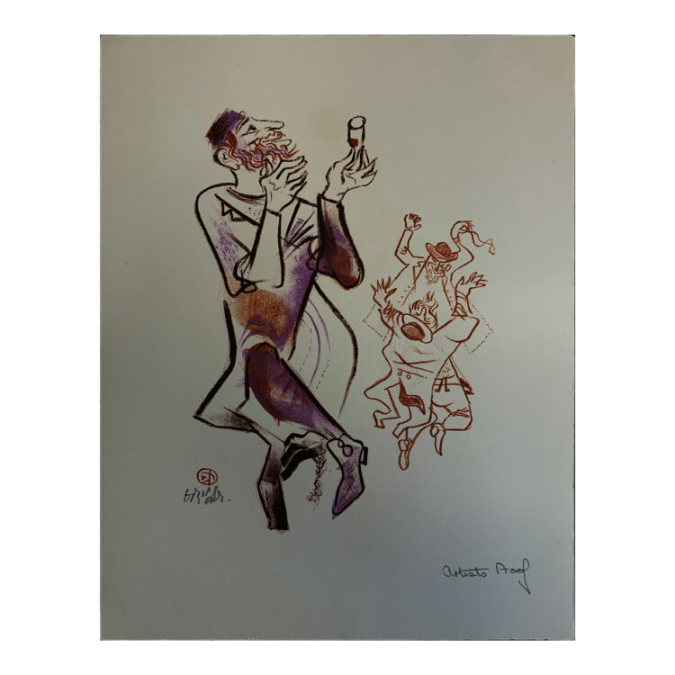 Shtetl Portfolio Plate 24 Untitled (A Wedding Tanz)