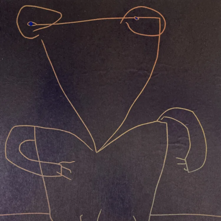 Figure with a Transparent Arm