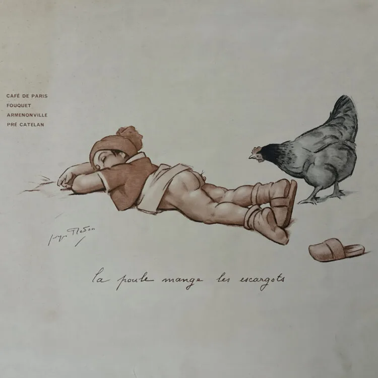 La Poule Mange les Escargots [The Hen Eats the Snails]