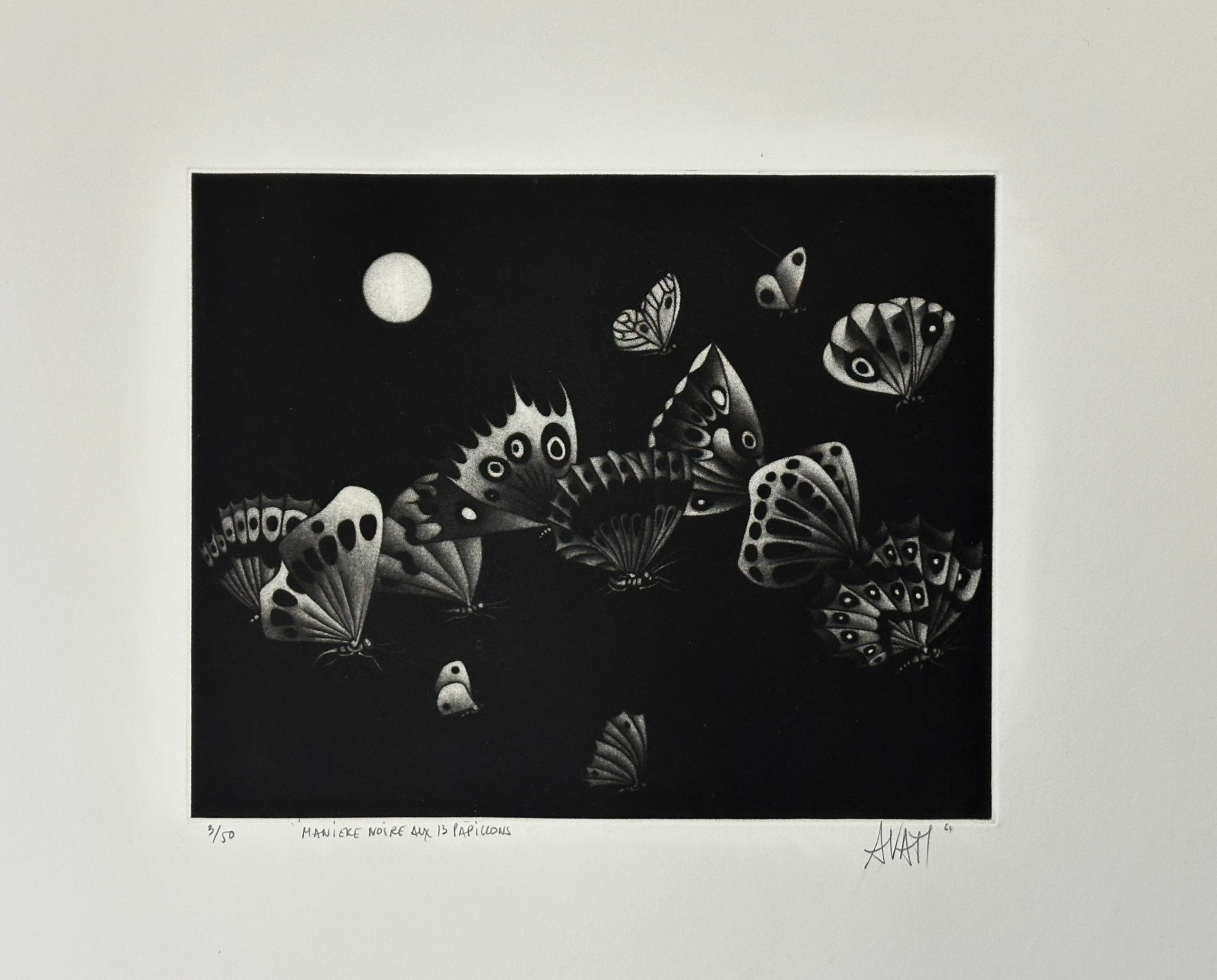 13 Butterflies in a Black Manner [Manière Noire aux 13 Papillons] - Image 4