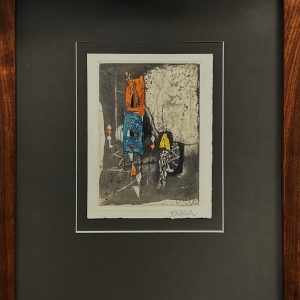 Composition Blue Spot