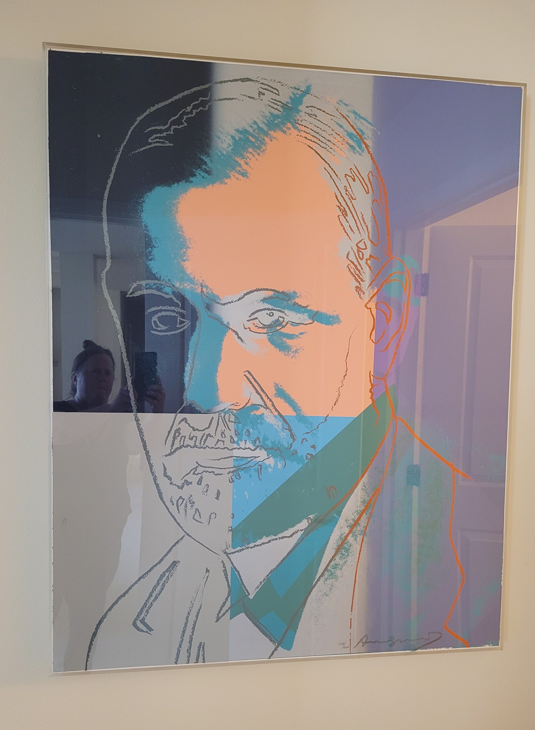 Freud, from the portfolio Ten Portraits of Jews of the Twentieth Century