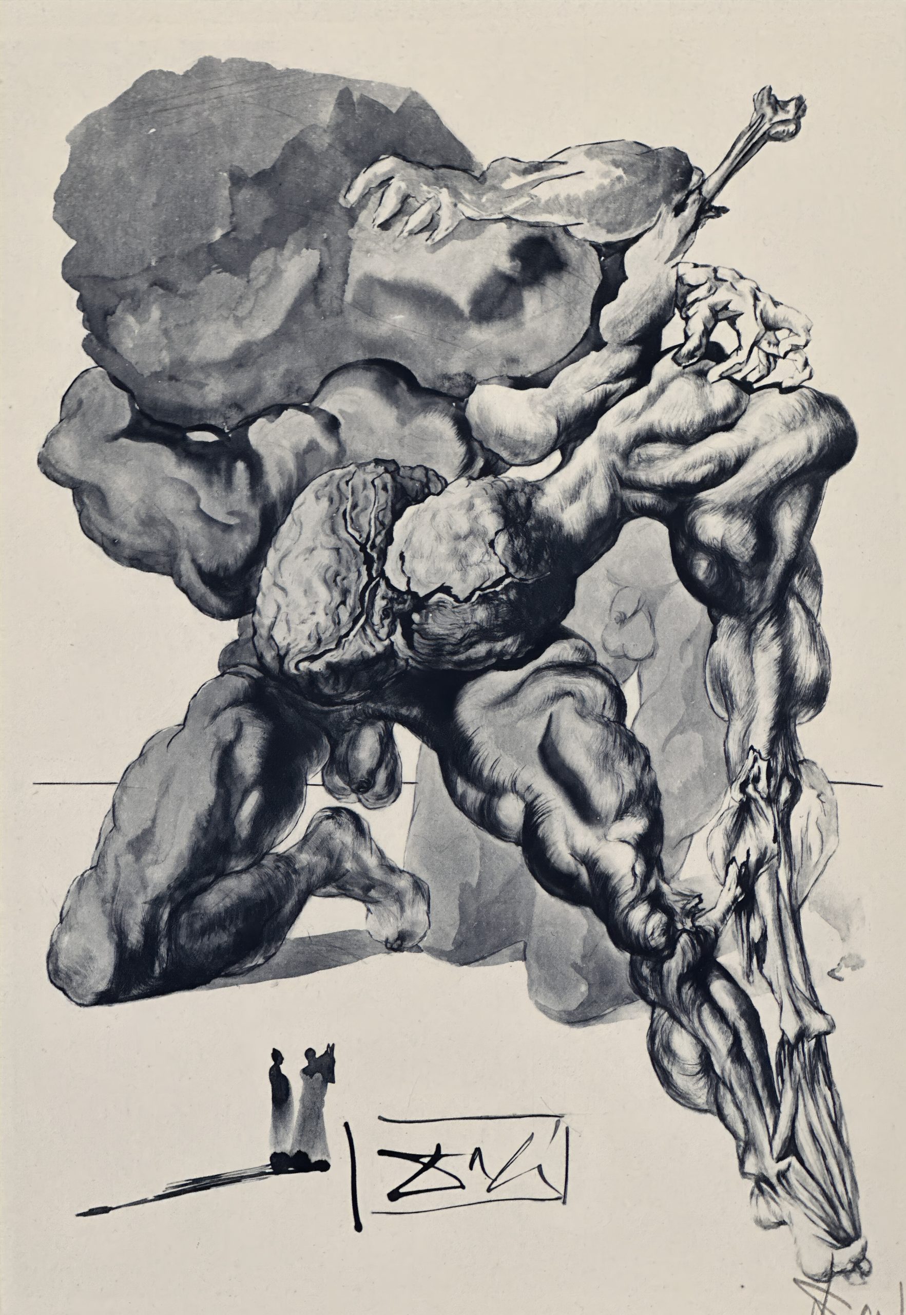 The Hoarders and the Wasters, Canto VII Dante's Divine Comedy [Les Avares et les Prodiges] - Image 6