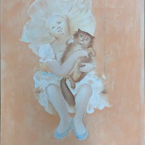 Unknown (Girl with Cat)