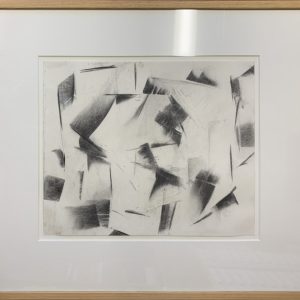 Untitled #34 Abstraction in Charcoal