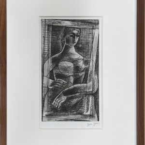 Untitled (Cubist-Inspired Female Figure)