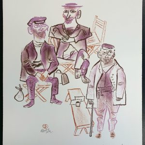 Untitled (Kibbitzers) from the Shtetl Portfolio