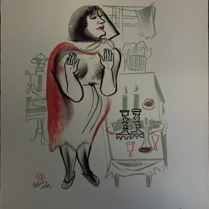 Untitled (Lighting the Shabbes Candles) from the Shtetl Portfolio