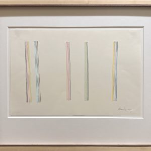 Untitled (Linear Construction of Stripes in Numerous Colors)