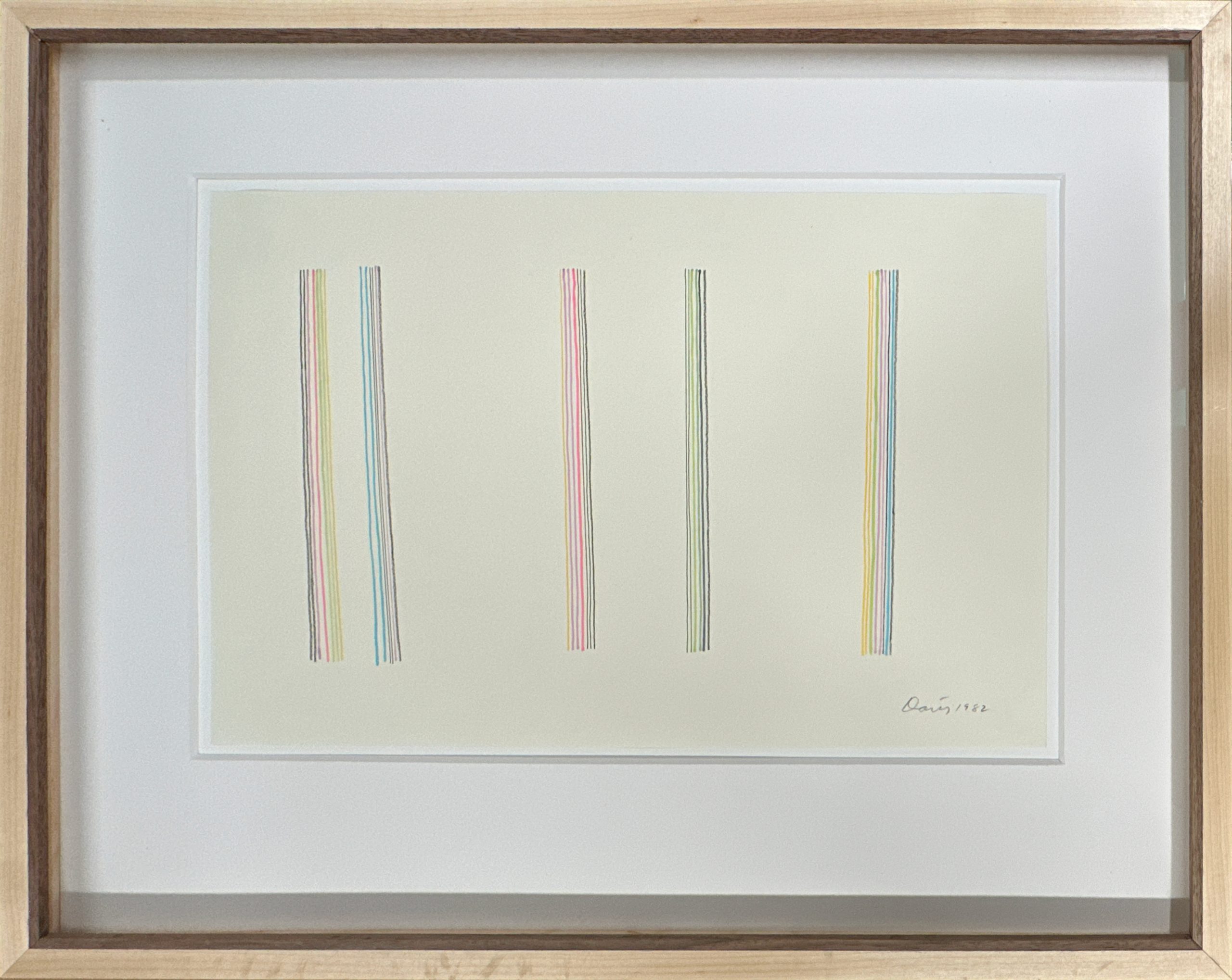 Untitled (Linear Construction of Stripes in Numerous Colors) - Image 4
