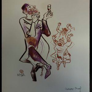 Untitled (Mazel Tov!) from the Shtetl Portfolio