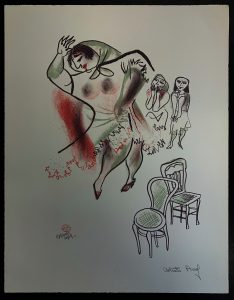 Untitled (Mother-in-Law Dancing) from the Shtetl Portfolio