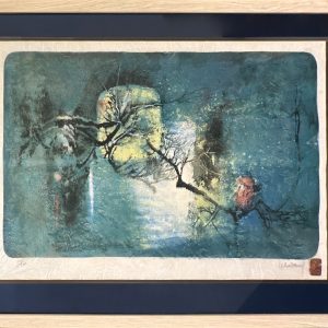 Winter Tree in Moonlight